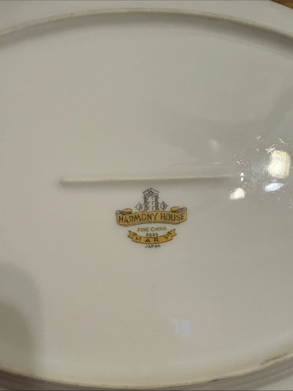 Vintage Harmony House Mary Platter made in Japan